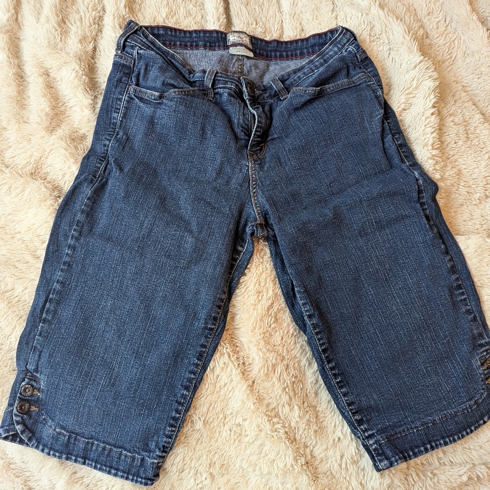 Levi's 16W Dark 512s Capri